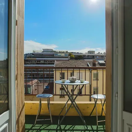 Chic Centre Au Calme Vue Colline Apartment Nice